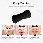 Black Ventilation Nose Patch