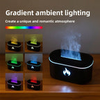 Colorful Flame Aromatherapy Humidifier