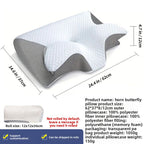 Butterfly Memory Foam Sleep Pillow
