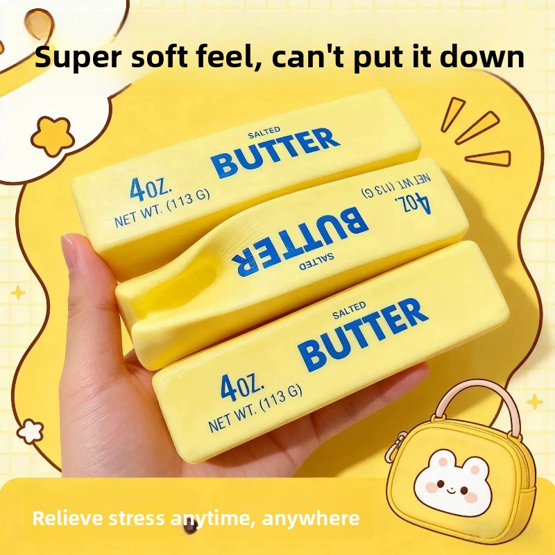 Super Soft Slow-Rebound Butter Stick Squeeze Toy