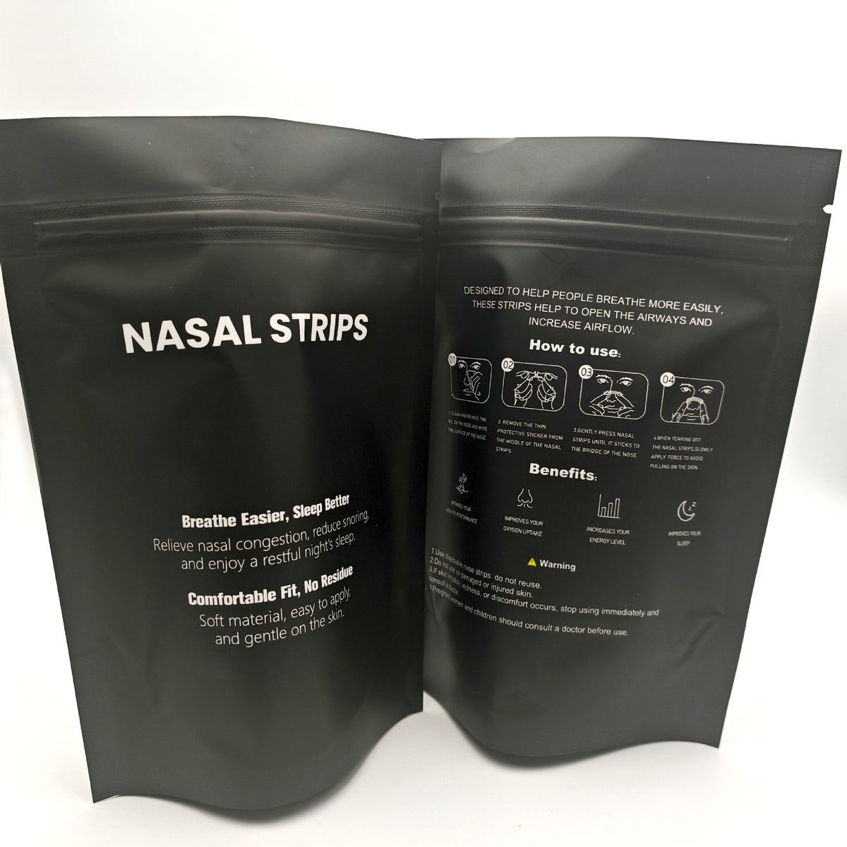 Black Ventilation Nose Patch