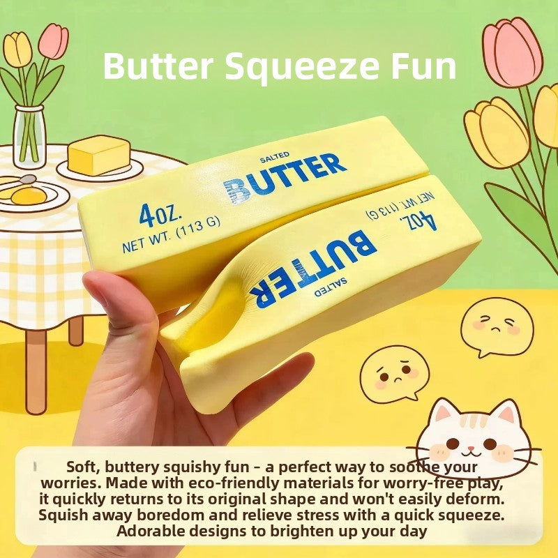 Super Soft Slow-Rebound Butter Stick Squeeze Toy