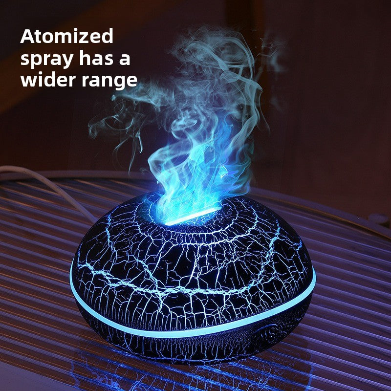 Ultrasonic Aromatherapy Diffuser with Flame Effect