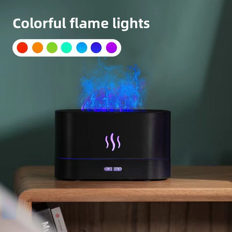 3D Flame Aromatherapy Humidifier