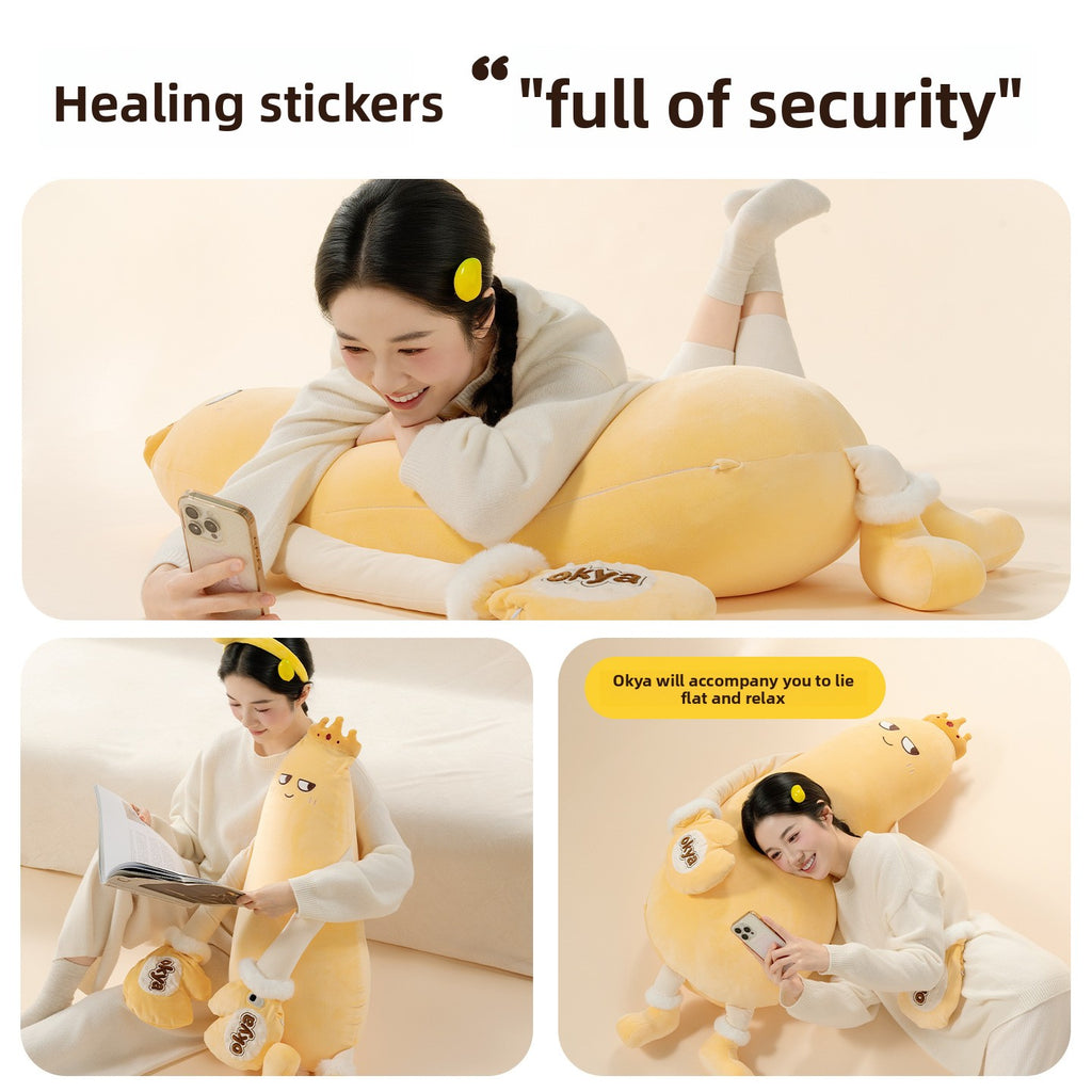 Plush Sleep Aid Pillow
