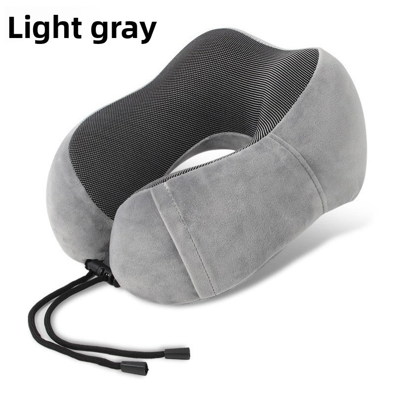 Ergonomic Memory Foam Travel Neck Pillow