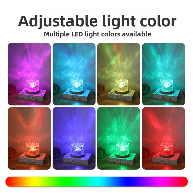 Rotating Starry Sky Projection Night Light