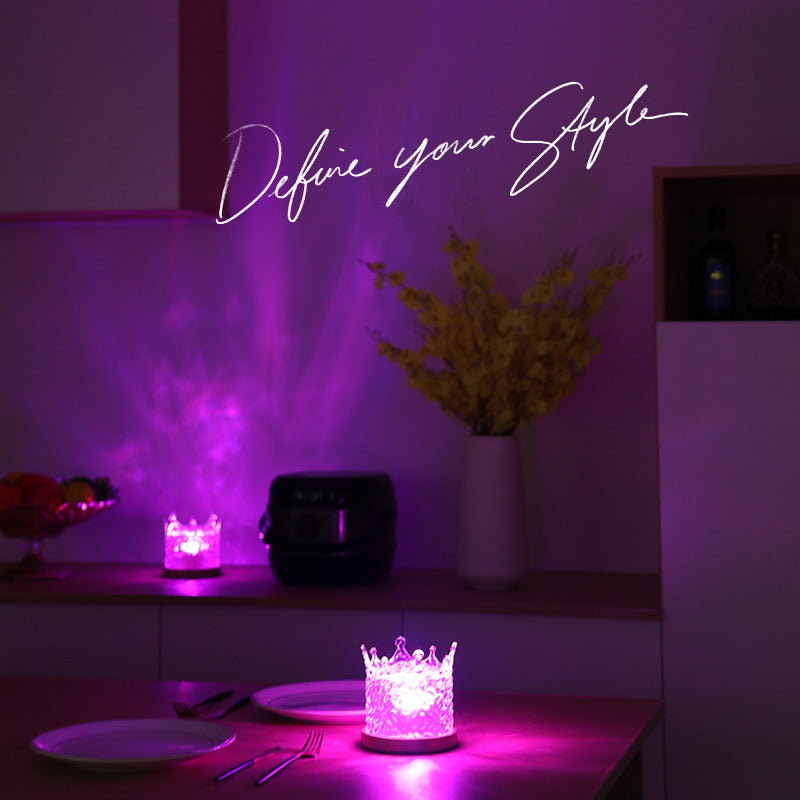 Rotating Starry Sky Projection Night Light
