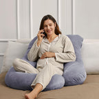 Ergonomic Maternity Support Pillow