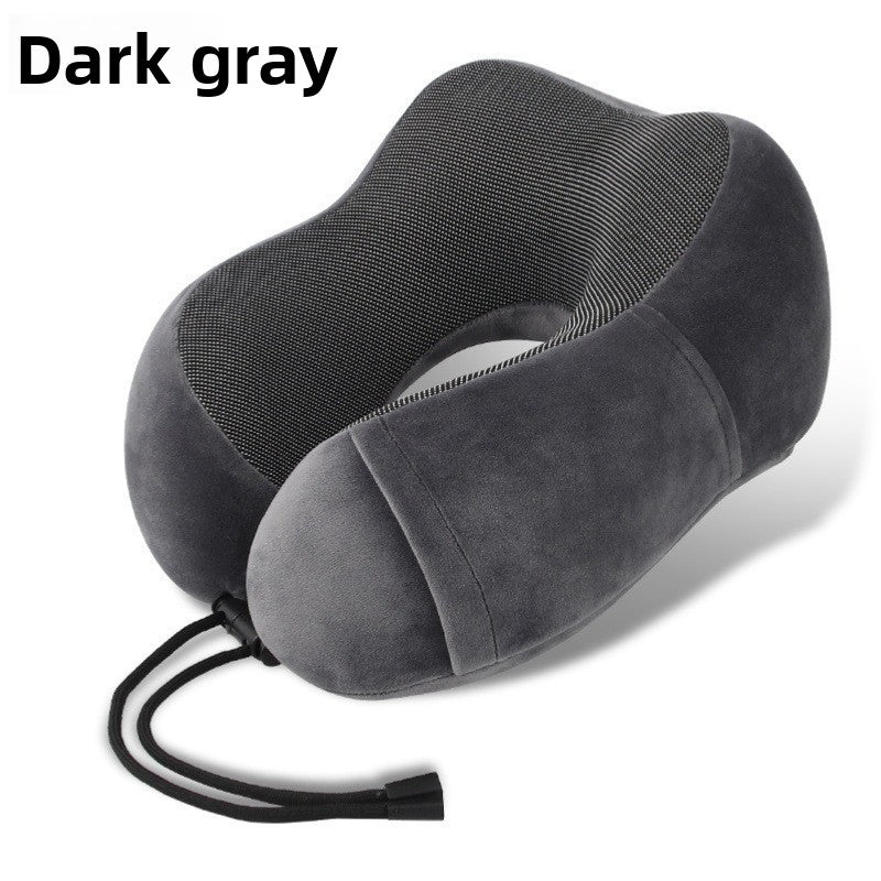Ergonomic Memory Foam Travel Neck Pillow
