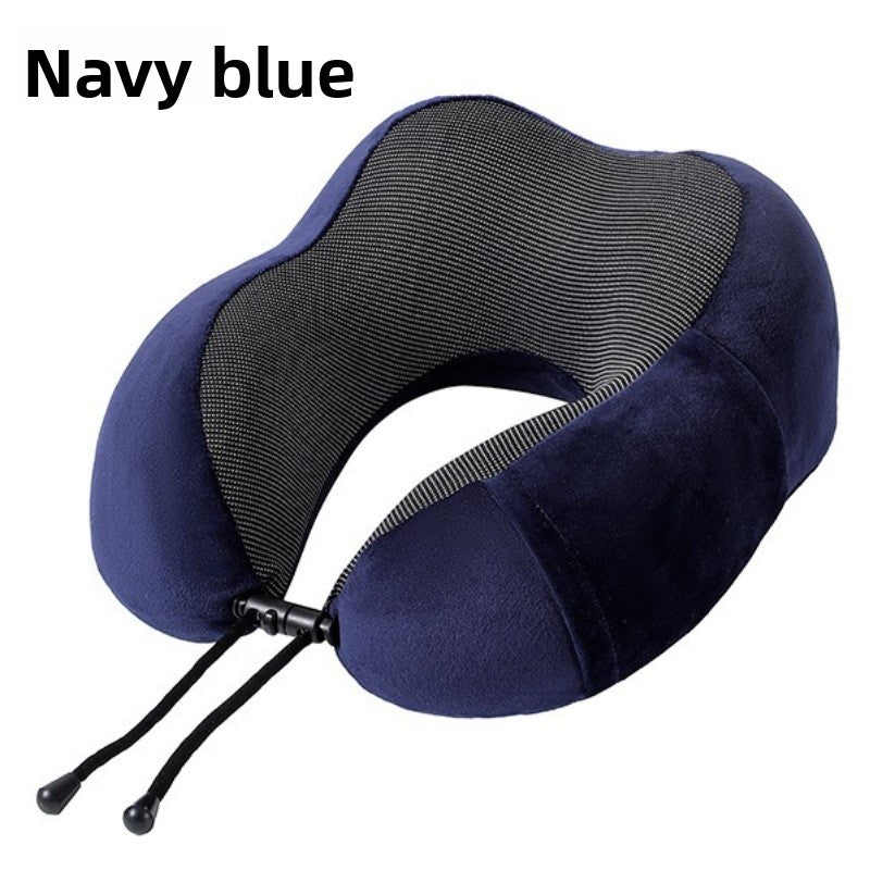 Ergonomic Memory Foam Travel Neck Pillow