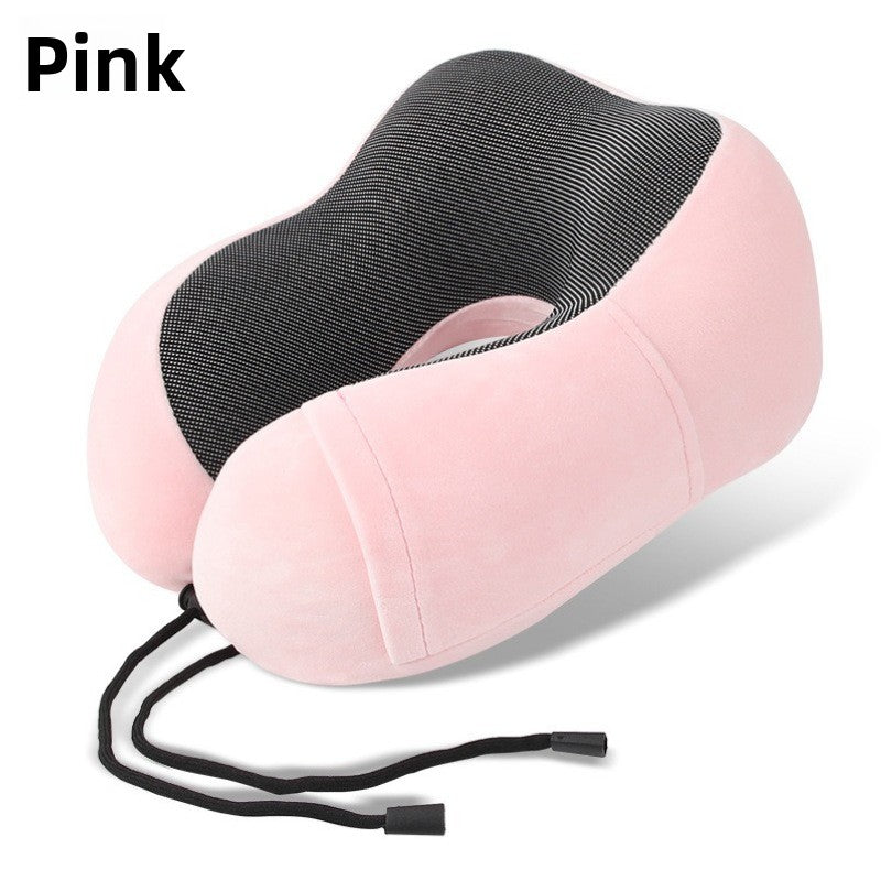 Ergonomic Memory Foam Travel Neck Pillow