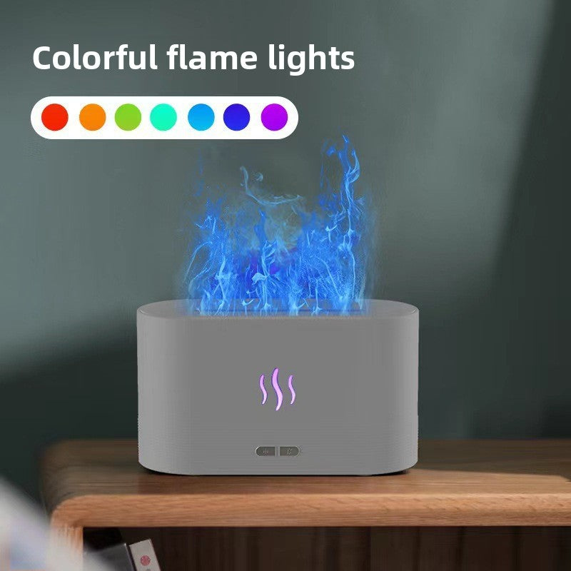 3D Flame Aromatherapy Humidifier